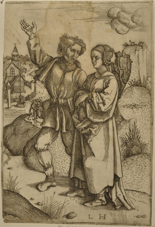Hopfer Lambrecht - Un giovane contadino e sua moglie